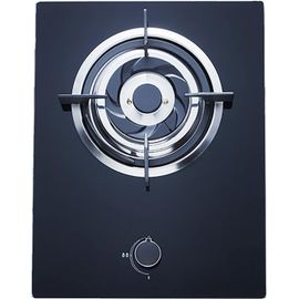 Plaque De Cuisson À Gaz En Verre Noir 33 Cm De Large,Plaque De Cuisson À Brûleur Unique À Gaz 5,2 Kw Intégrée,Table De Cuisson À Gaz Convertible Ng/Lpg Avec Allumage Automatique Par Impulsion P