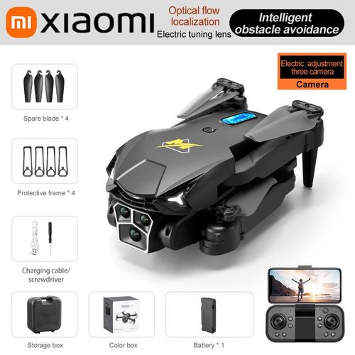 Xiaomi-Drone M3 Pro 8k Triple Caméra Hd Professionnel,Photographie Aérienne,Évitement D'obstacles,Moteur Sans Balais,Retour À 1 Touche - Type Black 8k-1b #B