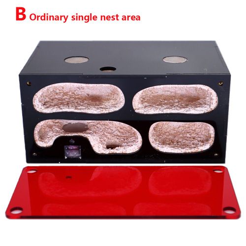 Abreuvoir De Colonie En Acrylique Pour Ferme À Fourmis,Épissage Mf,Nid De Fourmis,Contrôle De La Température,Maison D'insectes En Béton,174 Accessoires - Type Ordinary Nest Area B