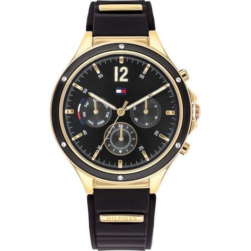 Tommy Hilfiger Montre Noir Multi-Cadrans Femmes Eve 1782282