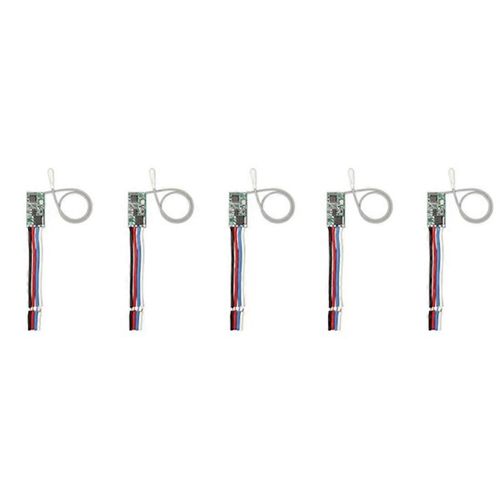 5Pcs 433 Mhz 1CH RF Relais Récepteur Universel Sans Fil Télécommande Interrupteur -Module LED Lumière Contr