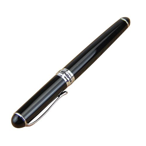 X750 Deluxe Stylo Plume Noir Plume Moyenne