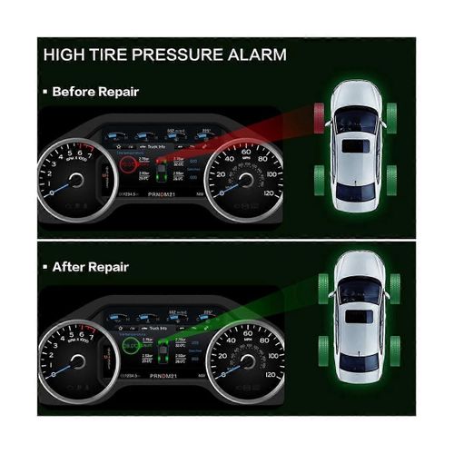 1pcs Programmable Mx Capteur 315mhz + 433mhz Universel 2 En 1 Système De Surveillance De La Pression Des Pneus Tpms Outil-Programme Pour-