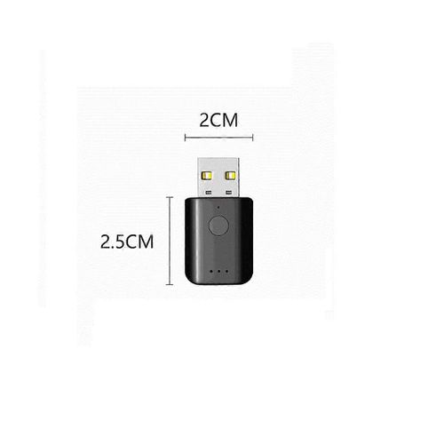 Adaptateur USB Bluetooth 5.1 Récepteur Bluetooth USB sans fil Transmetteur audio USB Adaptateur Bluetooth de voiture
