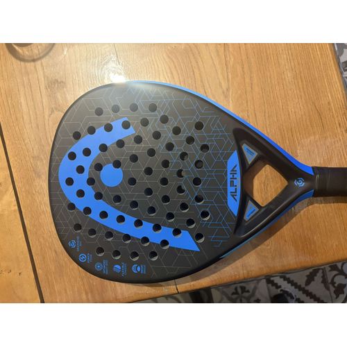 Raquette Padel Head Alpha Tour Bleue.