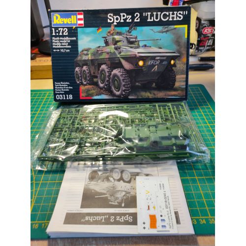 Maquette Camion Revell 1/72 : Sppz '' Luchs ''-Revell