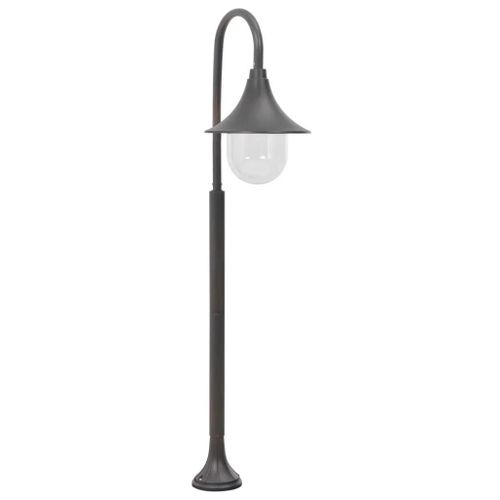 Lampadaire De Jardin E27 120 Cm Aluminium Bronze