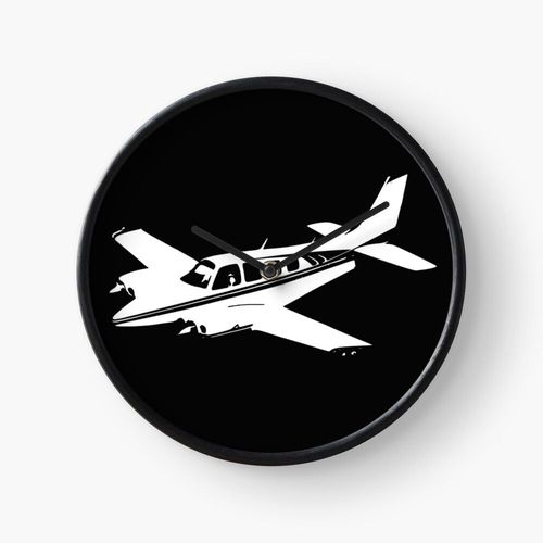 Horloge Murale Beechcraft Baron 58 30cm Décoration Artistique pour Cheminée, Maison, Chambre et Bure