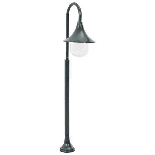 Lampadaire De Jardin E27 120 Cm Aluminium Vert Foncé
