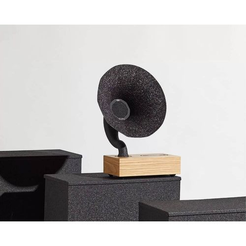 Amplificateur de smartphone acoustique - Chêne