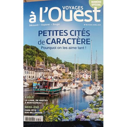 Voyages À L'ouest Éditions Ouest France Mars-Avril 2025