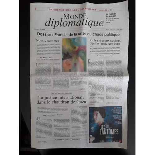 Le Monde Diplomatique N°844