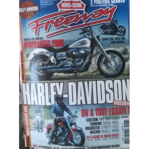Freeway Hors Serie 46 De 2005 Fat Boy Cvo,Road King,Buell Xb9sx City X,Street Rod,Springsteen,Street Rod Racing,Fat Boy Story,Sportster