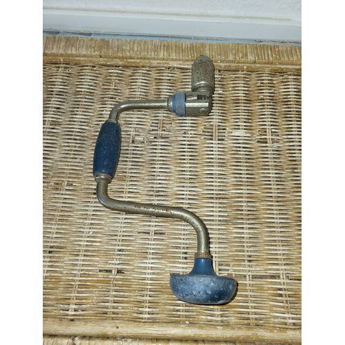 Vilebrequin ancien pour perçage manuel
