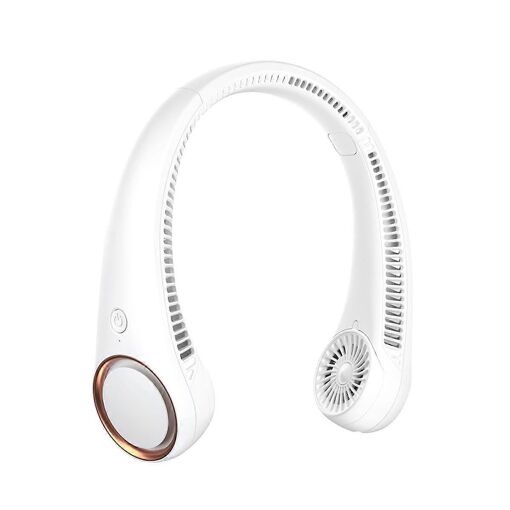 Ventilateur de cou portable, mini ventilateurs portables rechargeab...