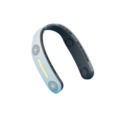 Ventilateur de cou 4 Turbo 2400MAh Ventilateur Portable Sans Lame De Refroidissement Ventilateur Silencieux USB Rechargeable Portable