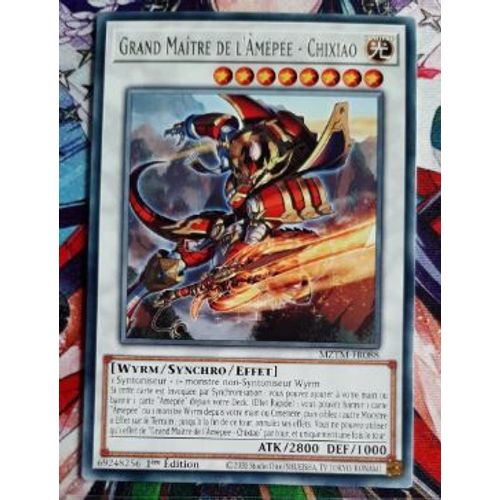 Yu Gi Oh Mztm Fr088 Grand Maître De L'amépée Chixia Rare