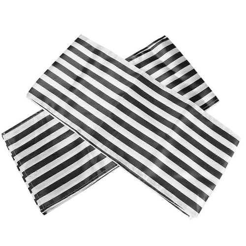Nappe Rayée De Décor De Table De Chemin De Table En Polyester Pour Le Dîner De Famille D¿Événements Extérieurs D¿Intérieur (,2 Pa