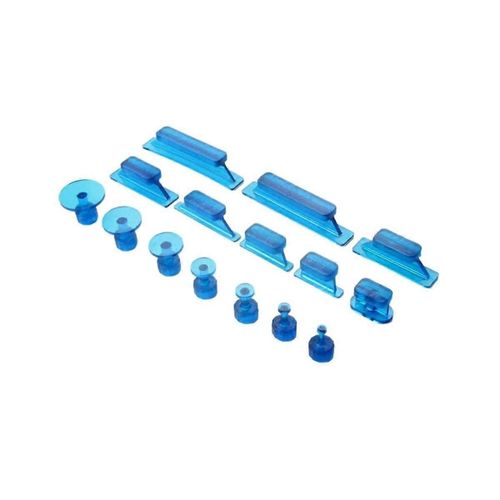15 pièces débosselage débosselant dissolvant kit voiture débosselant outils durable tôle en plastique ventouse pour la réparation automatique