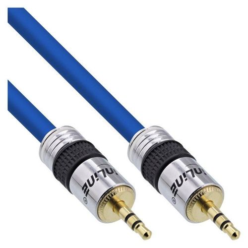 InLine Premium - Câble audio - mini-phone stereo 3.5 mm mâle pour mini-phone stereo 3.5 mm mâle - 2 m - double blindage