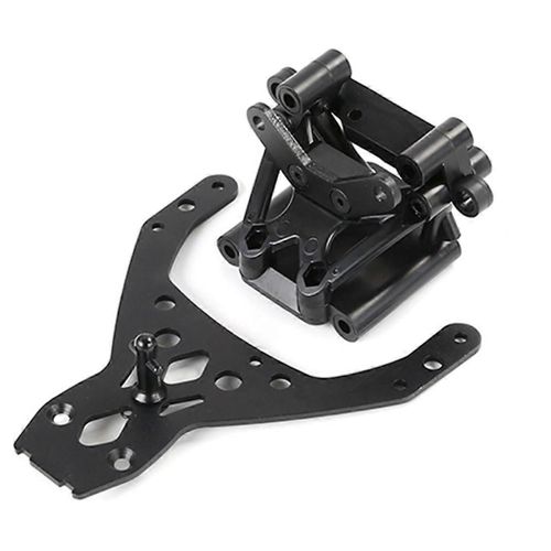 Front Towers Bulkhead Supports Kit Pour Rovan King Motor Baja 5b Rc Car Toys Pièces, Noir