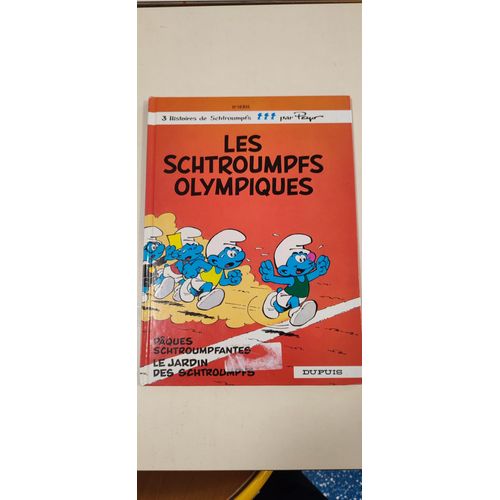 Les Schtroumpfs Olympiques Édition Dupuis