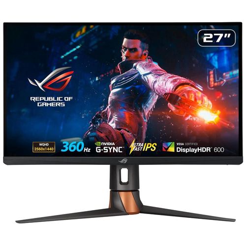 ASUS ROG Swift PG27AQN - Ecran 27" LCD LED 2560x1440 pixel, 16:9, HDR: HDR10, 600 cd/m², 1000:1, 1ms