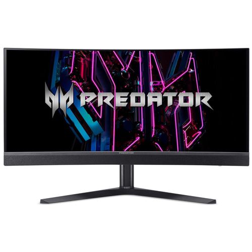 Acer Predator X34 Vbmiiphuzx - X Series - moniteur OLED - jeux - incurvé - 34" - 3440 x 1440 UWQHD @ 175 Hz - 1000 cd/m² - DisplayHDR 400 True Black - 0.03 ms - 2xHDMI, DisplayPort, USB-C -...