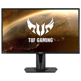 ASUS TUF Gaming VG27AQ - Écran LED - jeux - 27" - 2560 x 1440 WQHD @ 165 Hz - IPS - 350 cd/m² - 1000:1 - HDR10 - 1 ms - 2xHDMI, DisplayPort - haut-parleurs - noir