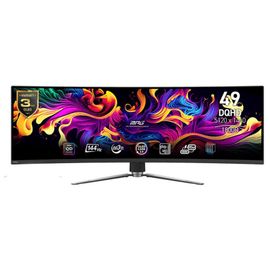 MSI MPG 491CQP QD-OLED écran plat de PC 124,5 cm (49") 5120 x 1440 pixels DQHD QDOLED Noir