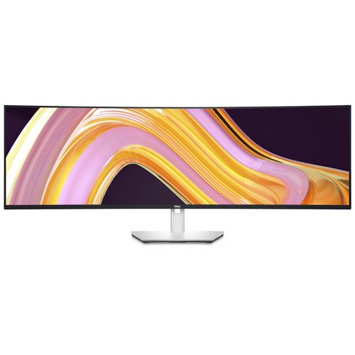 Dell UltraSharp U4924DW - Écran LED - incurvé - 49" - 5120 x 1440 5K Dual QHD @ 60 Hz - IPS Black - 350 cd/m² - 2000:1 - 5 ms - 2xHDMI, DisplayPort, USB-C - haut-parleurs - avec 3 years Basic...