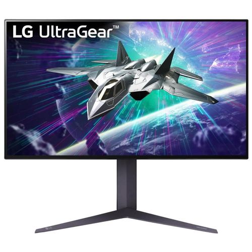LG UltraGear 27GR95UM-B - Écran LED - jeux - 27" - 3840 x 2160 4K @ 144 Hz - Nano IPS with ATW (Advanced True Wide Polarizer) - 450 cd/m² - 1000:1 - DisplayHDR 1000 - 1 ms - 2xHDMI, DisplayPort