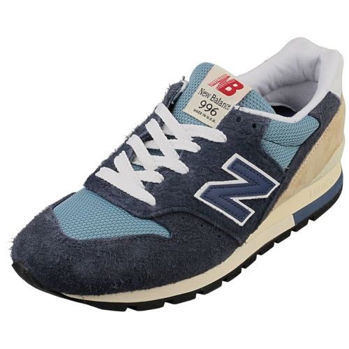 Chaussures New Balance 996 Bleu Marine Sneakers Fashion Us Made