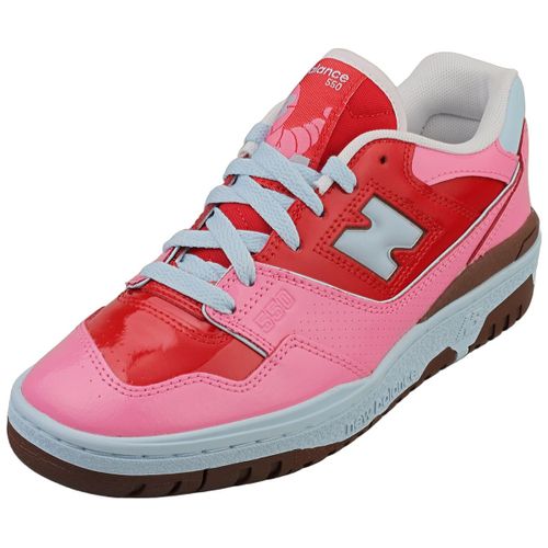 Chaussures New Balance 550 Rose Rouge Baskets De Unisex