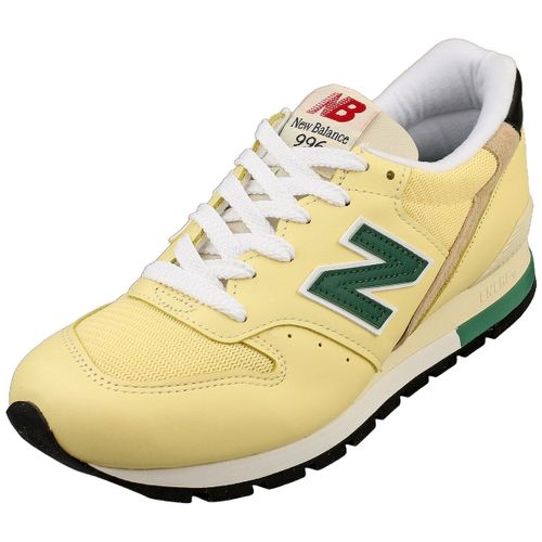 Chaussures New Balance 996 Jaune Vert Made In Usa