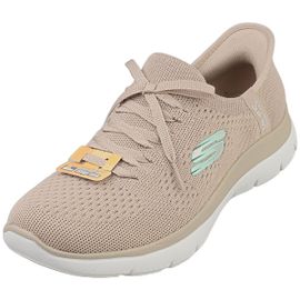 Chaussures Skechers Slipsins Summits Vegan Taupe