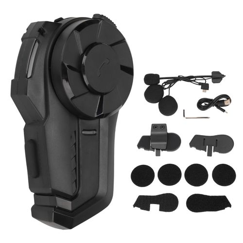 Intercom Stéréo Haute Fidélité Pour Casque De Moto Hy-1001