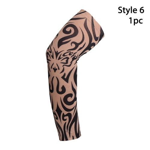 Manchons De Bras À Fleurs De Protection Solaire,Refroidissement D'été,Sport De Plein Air,Protection Uv,Course À Pied,Tatouage,1 Pièce #G