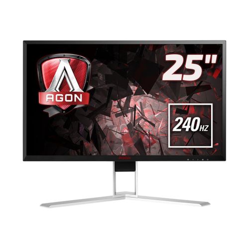 AOC Gaming AG251FZ - AGON Series - écran LCD - 24.5" - 1920 x 1080 @ 240 Hz - 400 cd/m² - 1000:1 - 1 ms - 2xHDMI, DVI-D, VGA, DisplayPort, MHL - avec Re-Spawned 4 Year Advance Replacement and...