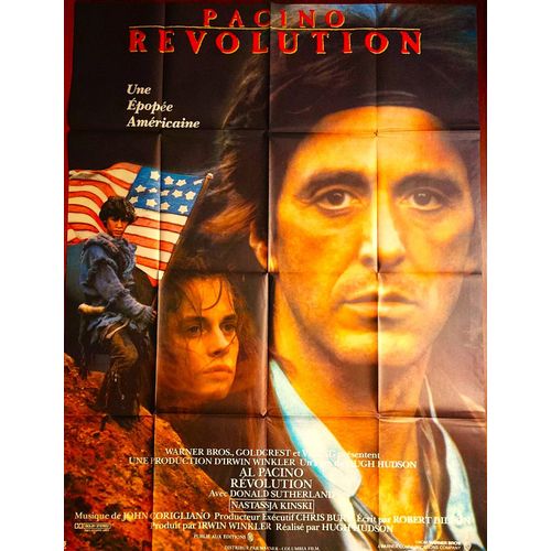 *** Revolution De Hugh Hudson - 1985 - Al Pacino - Nastassja Kinski - Affiche De Cinéma Originale - 120 X 160 - (Affichée Traces De Scotch Sur Le Haut) - Très Bon Etat *** -