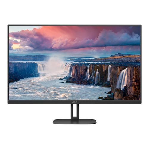 AOC Value-line 24V5CE/BK - V5 series - écran LED - 24" (23.8" visualisable) - 1920 x 1080 Full HD (1080p) @ 75 Hz - IPS - 300 cd/m² - 1000:1 - 4 ms - HDMI, USB-C - haut-parleurs - noir