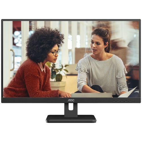 AOC Essential-line Q27E3UAM/BK - Écran LED - 27" - 2560 x 1440 QHD @ 75 Hz - VA - 350 cd/m² - 4000:1 - 4 ms - HDMI, DisplayPort - haut-parleurs - noir texturé