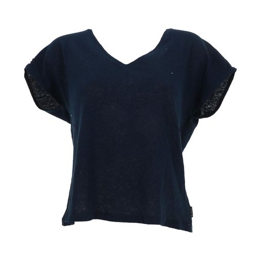 Tee Shirt Manches Courtes Le Temps Des Cerises Melinda Night Tsh F Bleu Nuit L