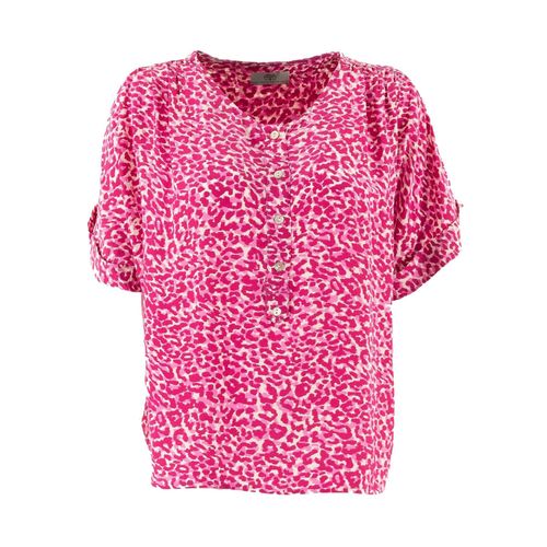 Tee Shirt Manches Courtes Le Temps Des Cerises Mambo Leo Pink Top F Rose L