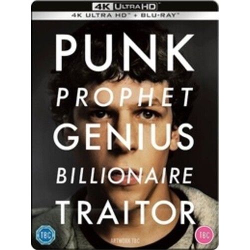 The Social Network [Ultra Hd] Ltd Ed, Steelbook, Uk - Import