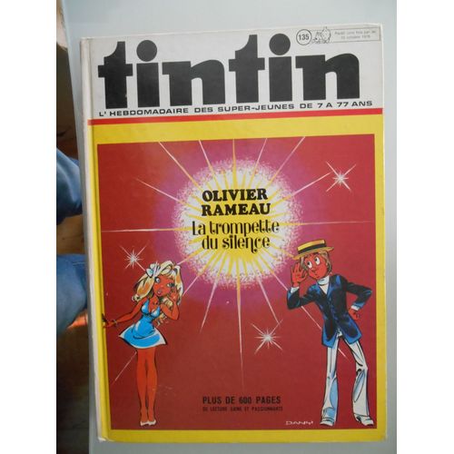 Recueil Tintin Tome 135 Édition Belge