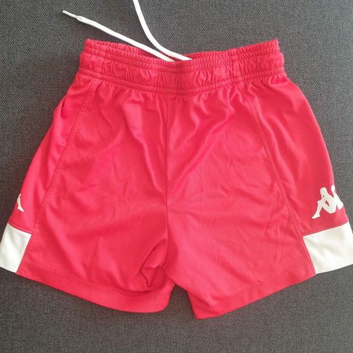 Short De Foot Kappa Rouge 8 Ans