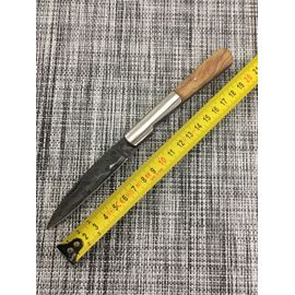 Couteau De Poche « Vendetta » Lame En Acier Inoxydable Finition Brute De Forge 