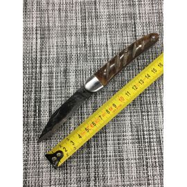 Couteau De Poche « Massu » Manche En Corne De Bélier 