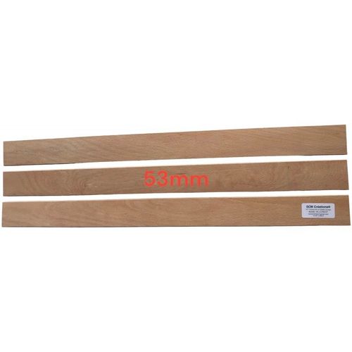 Lot 3 Lattes 90 Cm 900 X 53 X 8 Mm Pour Sommier, Lit, Bz Et Clic-Clac 7 Plis Bois - Scm Créations